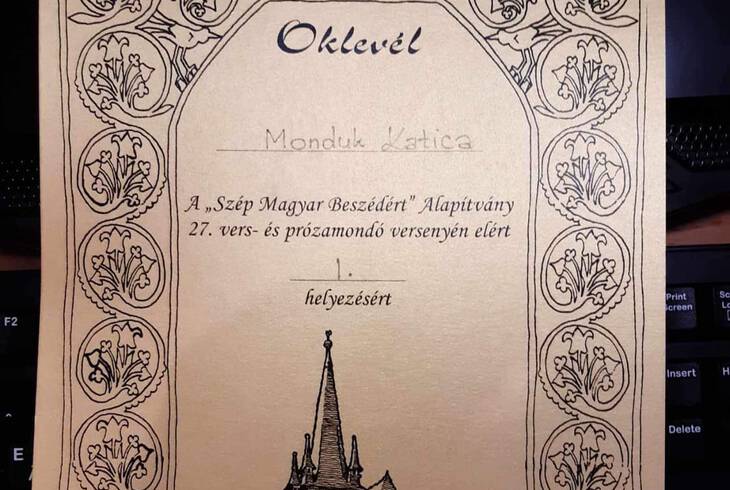 Vers- és Prózamondó verseny Vers- és Prózamondó verseny