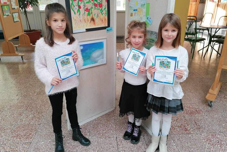 Szép eredmények a rajzpályázaton Hévízen Szép eredmények a rajzpályázaton Hévízen