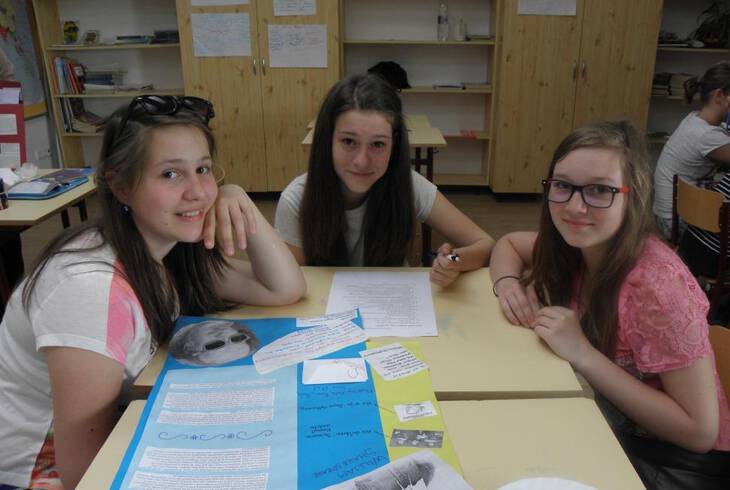 Angol verseny az iskol�ban